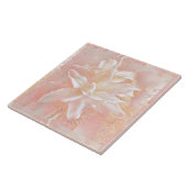Lilien in rosa Fantasie Fliese (Seite)