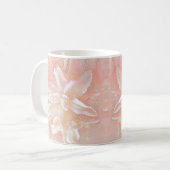 Lilien in rosa Fantasie Kaffeetasse (Vorderseite Links)