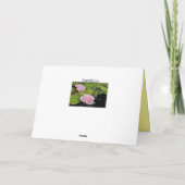 Lilien Karte (Rückseite)