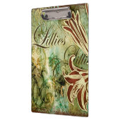 Lilien Klemmbrett (Links)
