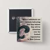 "Lilien" Knopf Button (Vorne & Hinten)