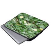 Lilien Laptopschutzhülle (Vorne Knopf)