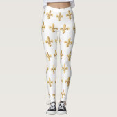 Lilien-Leggings Leggings (Vorderseite)