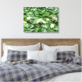 Lilien Leinwanddruck (Insitu (Schlafzimmer))