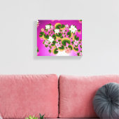 Lilien Leinwanddruck (Insitu (Wohnzimmer))