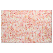 LILIEN-LUST Pfirsich-Painterly Blumen Stoff (Fat Quarter (45,7 x 55,9 cm))