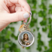 Lilien-Mädchen Heilig-St. Maria Goretti Schlüsselanhänger (Hand)