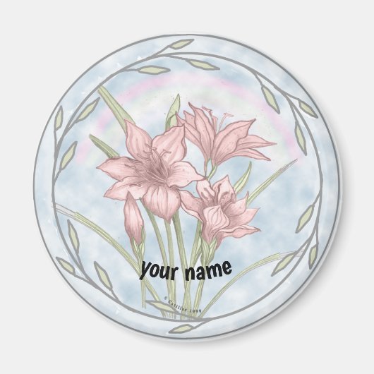Lilien magnet (Vorne)