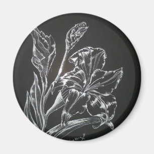 Lilien-Magnet Magnet