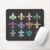 Lilien-Mausunterlage Mousepad (Mit Mouse)