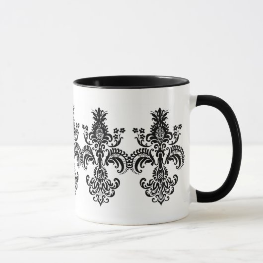Lilien-Meditation Tasse (Rechts)