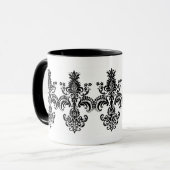 Lilien-Meditation Tasse (Vorderseite Links)