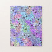 Lilien mit Bienen Puzzle (Vertikal)