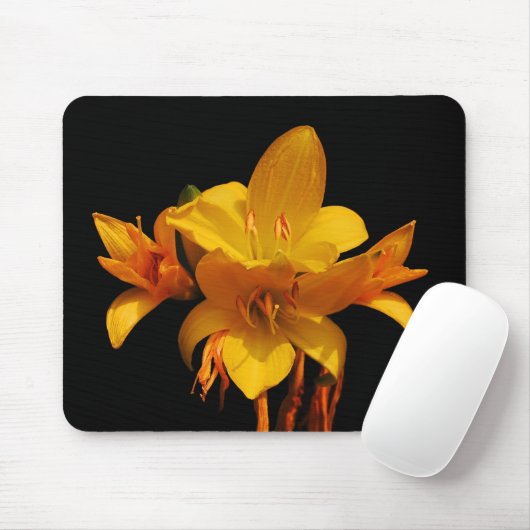 Lilien Mousepad (Mit Mouse)