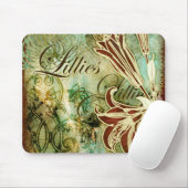Lilien Mousepad (Mit Mouse)
