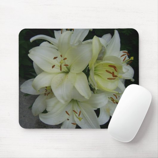 Lilien Mousepad (Mit Mouse)