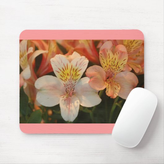 Lilien Mousepad (Mit Mouse)