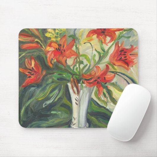 Lilien Mousepad (Mit Mouse)