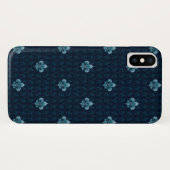 Lilien-Muster Case-Mate iPhone Hülle (Rückseite (Horizontal))