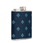 Lilien-Muster Flachmann (Rechts)