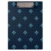 Lilien-Muster Klemmbrett (Vorderseite)