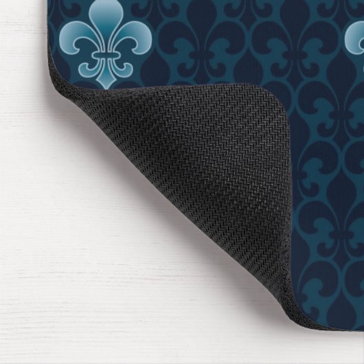 Lilien-Muster Mousepad (Ecke)