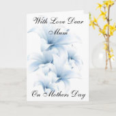 LILIEN-MUTTER-TAGESgruß-KARTE Karte (Gelbe Blume)