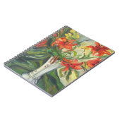 Lilien Notizblock (Linke Seite)