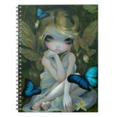 "Lilien-" Notizbuch Notizblock (Vorderseite)