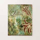 Lilien Puzzle (Vertikal)
