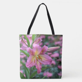 Lilien-Rosa-Bienen-Balsam Toms Pouce Tasche