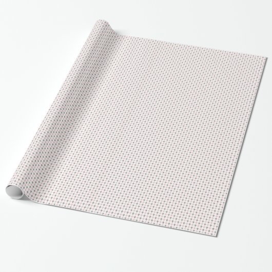 Lilien-rosa Grau Geschenkpapier (Ungerollt)