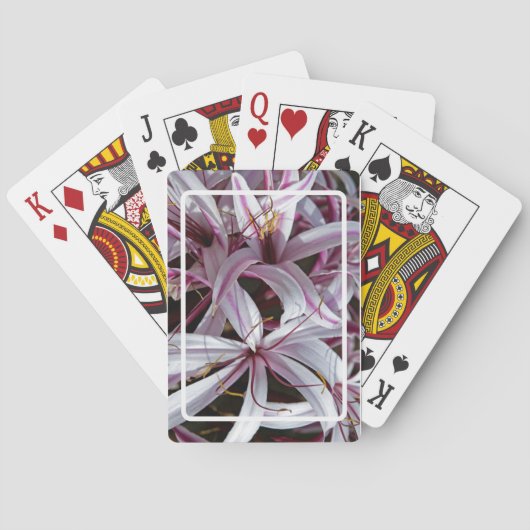 Lilien Spielkarten (Rückseite)