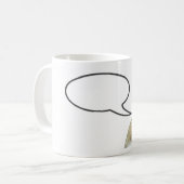 Lilien-Sprache-Blasen-Tasse 01 Kaffeetasse (Vorderseite Links)