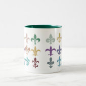 Lilien-Studien-Tasse Zweifarbige Tasse (Mittel)