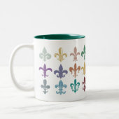 Lilien-Studien-Tasse Zweifarbige Tasse (Links)