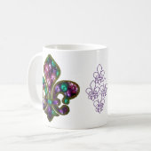 Lilien-Tasse Kaffeetasse (Vorderseite Links)