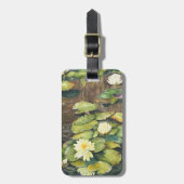 Lilien-Teich Gepäckanhänger (Vorderseite vertikal)