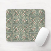 Lilien Traum Jugendstil Mousepad (Mit Mouse)
