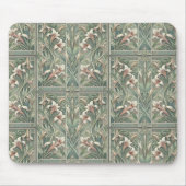Lilien Traum Jugendstil Mousepad (Vorne)