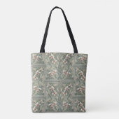 Lilien Traumhaft Jugendstil Tasche (Rückseite)