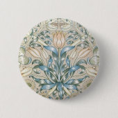 Lilien-und Granatapfel-Vintager Button (Vorderseite)