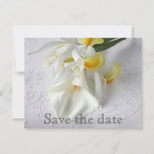 Lilien und Iris Save The Date (Vorderseite)