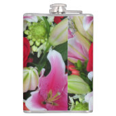 Lilien und Rose Flachmann (Rückseite)