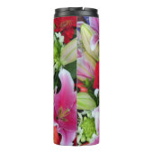 Lilien und Rose Thermosbecher (Rückseite)