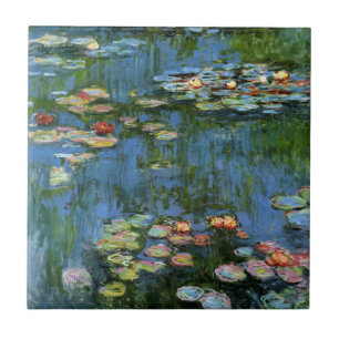 Lilien von Monet Fliese