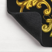 Lilien-Weihnachten Mousepad (Ecke)
