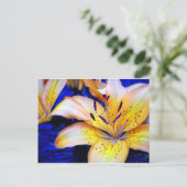 LilienArt Postkarte (Stehend Vorderseite)