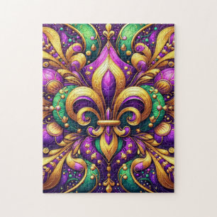 Lilienblume Mardi Gras Puzzle