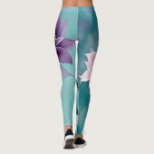 Lilienblüte Leggings (Rückseite)